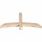 Ekena Millwork Bellingham Smooth Timber Gable Bracket, Douglas Fir, 48"W x 24"H x 3 1/2"D x 3 1/2"F, 12/12 Pitch GBW048X24X0404BEL00SDF - alternate 3